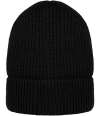 NS015 Native Spirit Responsible Wool Beanie Black colour image